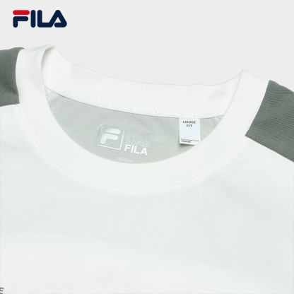 FILA CORE WHITE LINE FILA ORIGINALE Men Short Sleeve T-shirt (Dark Blue / White)