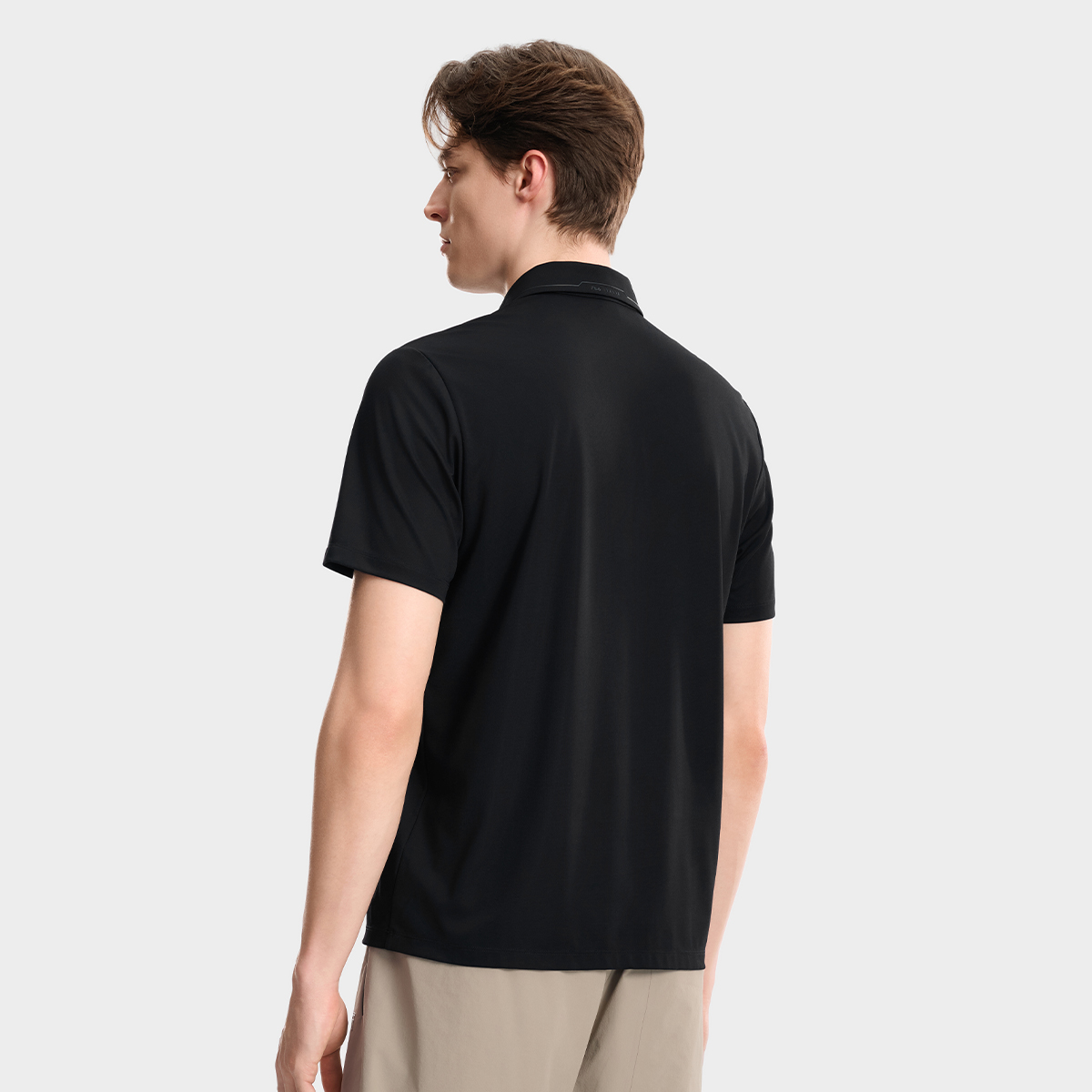 FILA Men Knitted Short Sleeve Polo Shirt