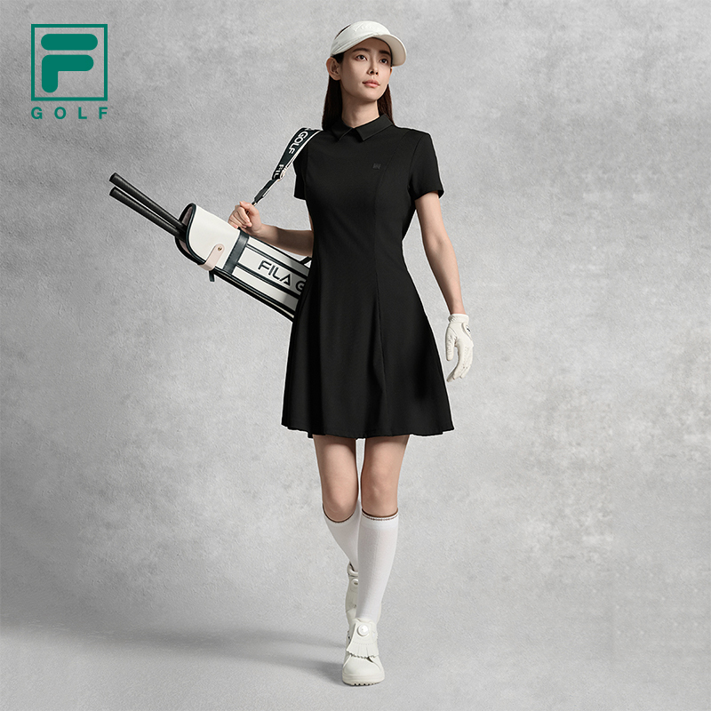FILA CORE ATHLETICS GOLF ELITE GOLF CLUB Women Dress (Black)