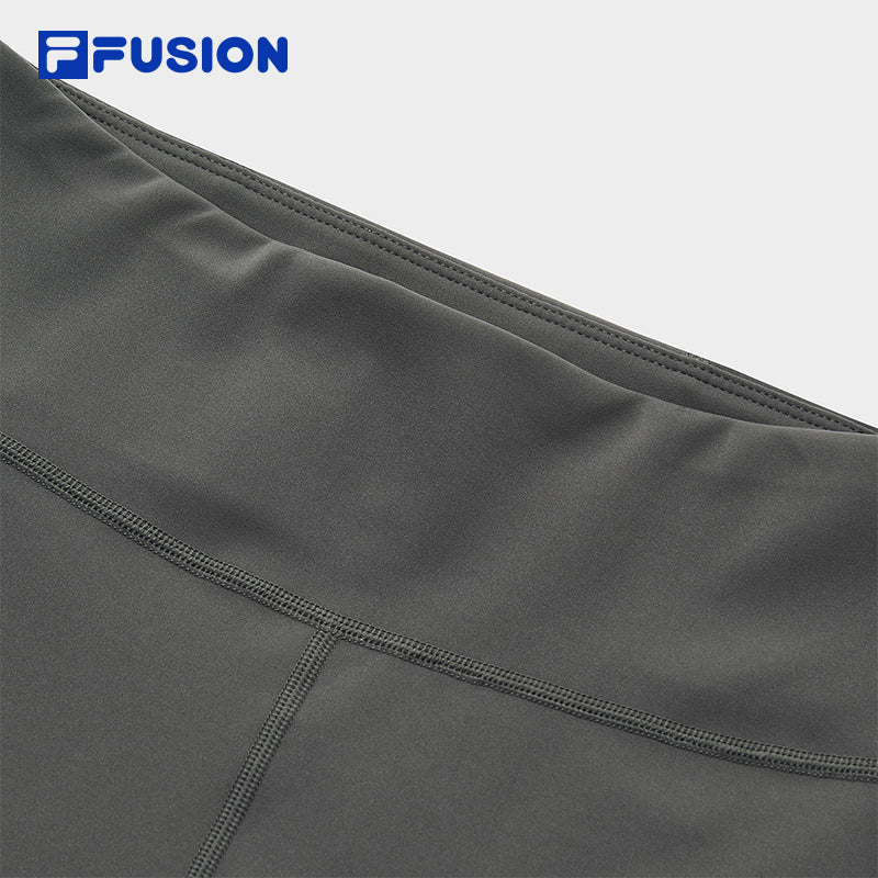 FILA FUSION INLINE FUSIONEER Women Knitted Leggings (Grey)