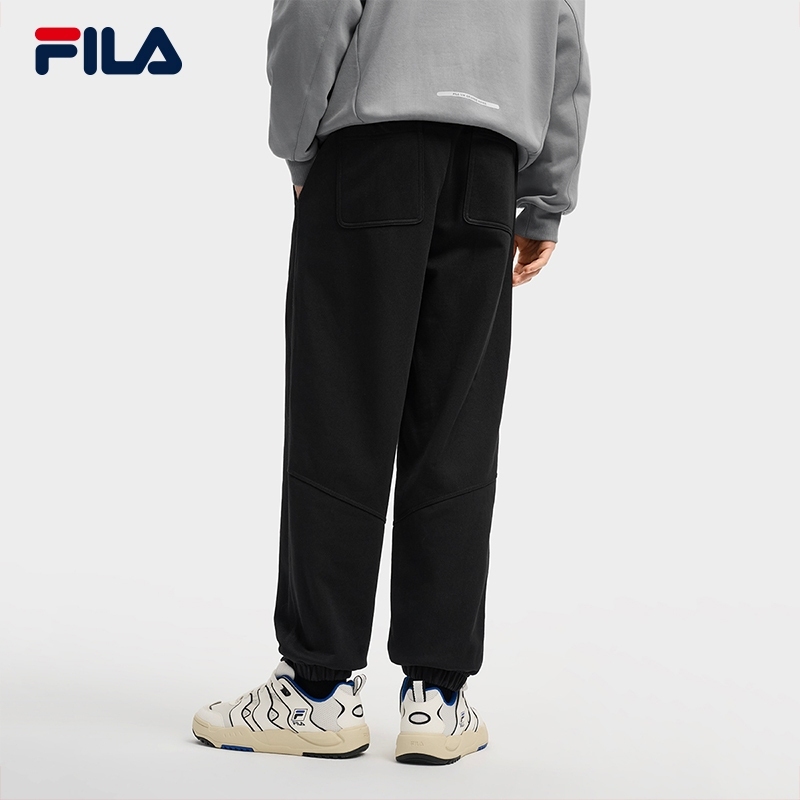 FILA CORE LIFESTYLE FILA ORIGINALE Men Knit Pants Black