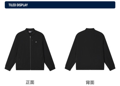 FILA CORE LIFESTYLE WHITE SPORTY & LUXURIOUS Men Woven Jacket (Black)