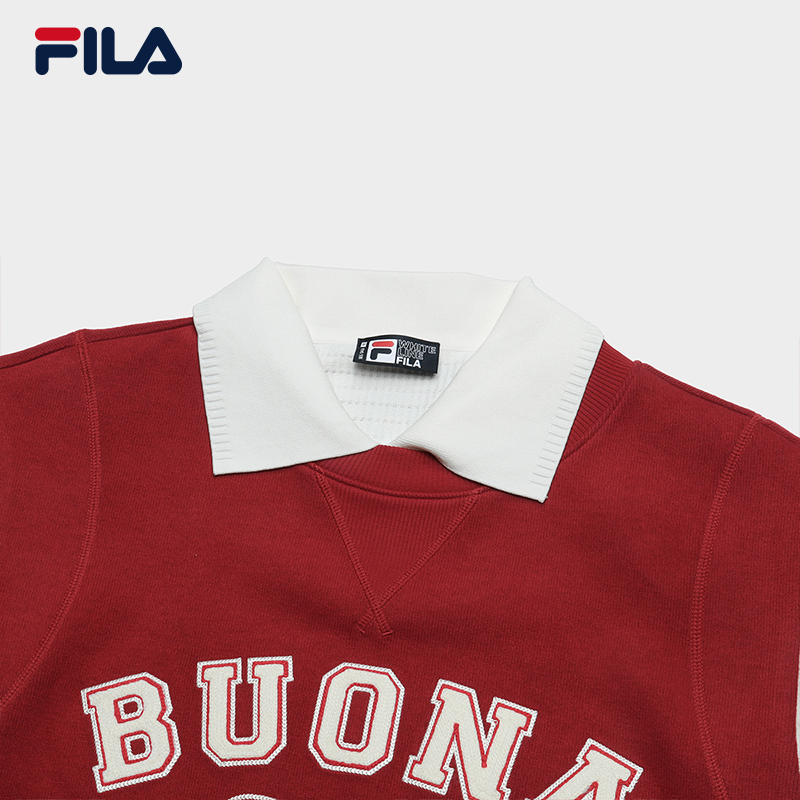 FILA CORE WHITE LINE ORIGINALE Women's Pullover Sweater in Pink
