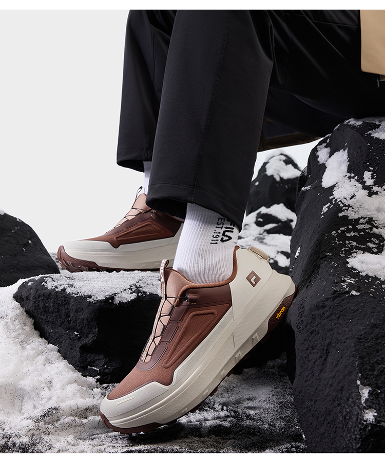 FILA CORE SPORT PERFORMANCE FILA BOA EXPLORER 3 Men Sneakers（Black/Brown)
