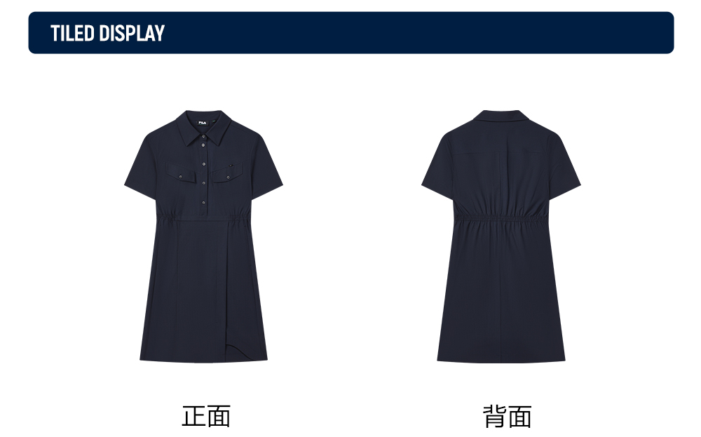 FILA CORE LIFESTYLE FILA EMERALD Women Dress (Navy)