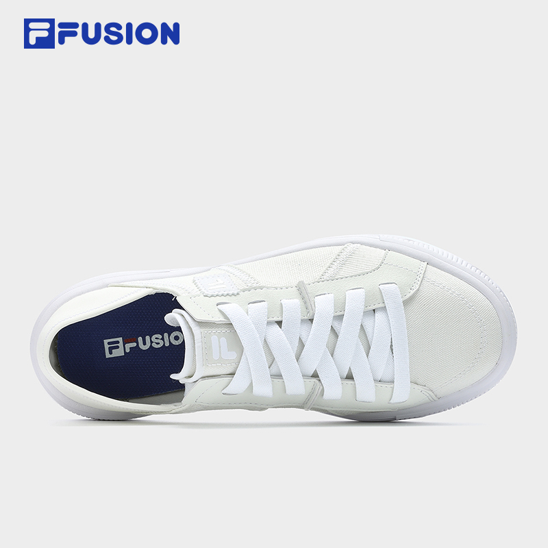 FILA FUSION POP III SE FUSION SKATEBOARDING Women's Lifestyle Sneakers (Black / White / Yellow Shoes)