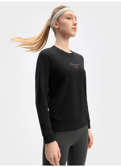 FILA CORE ATHLETICS FITNESS Women Long Sleeve Top (Black / Light Blue / White)