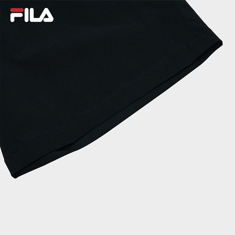FILA CORE WHITE LINE BLUE Men Woven Pants in Black