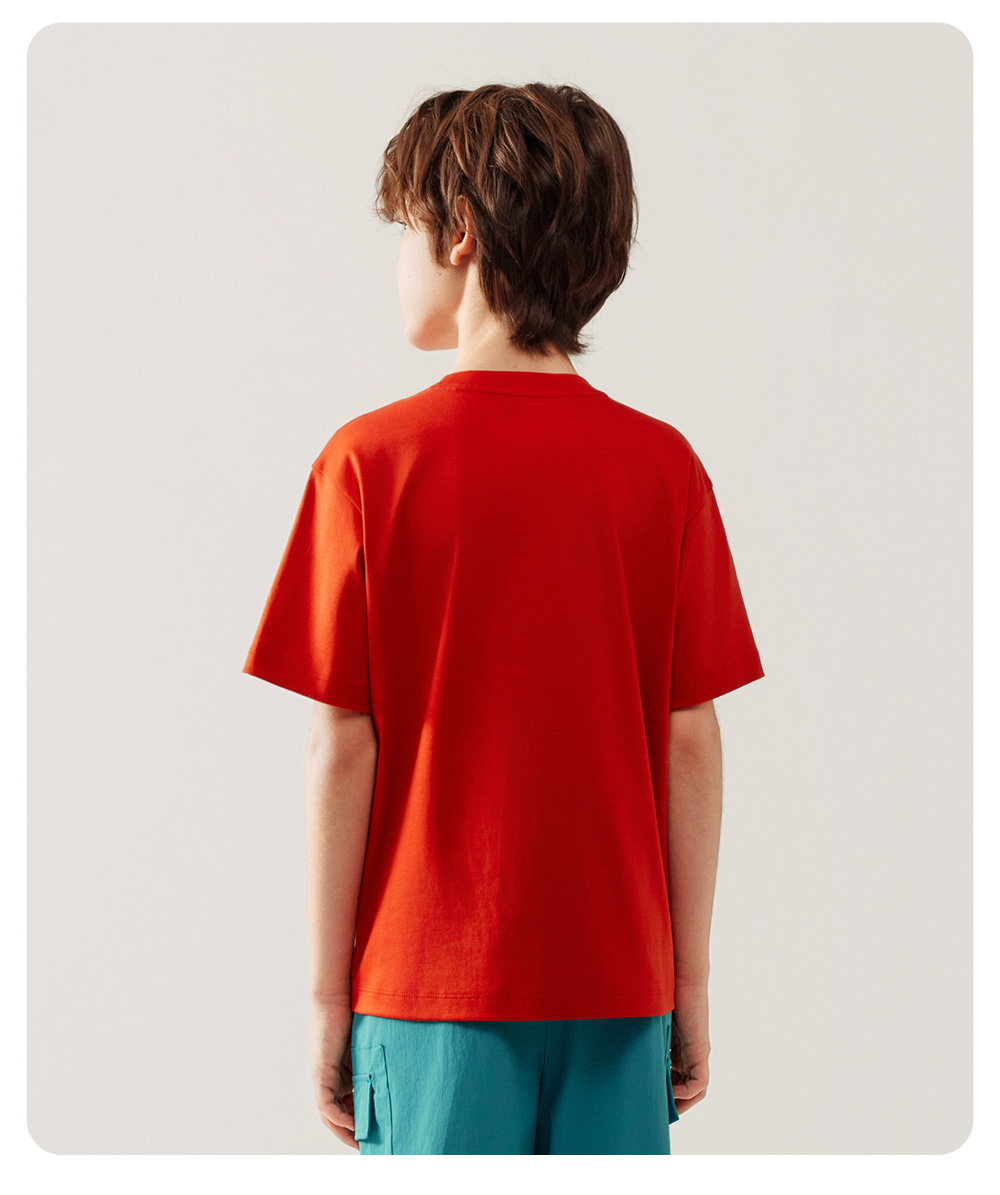 FILA KIDS CROSS OVER Boys Knitted Short Sleeve Top