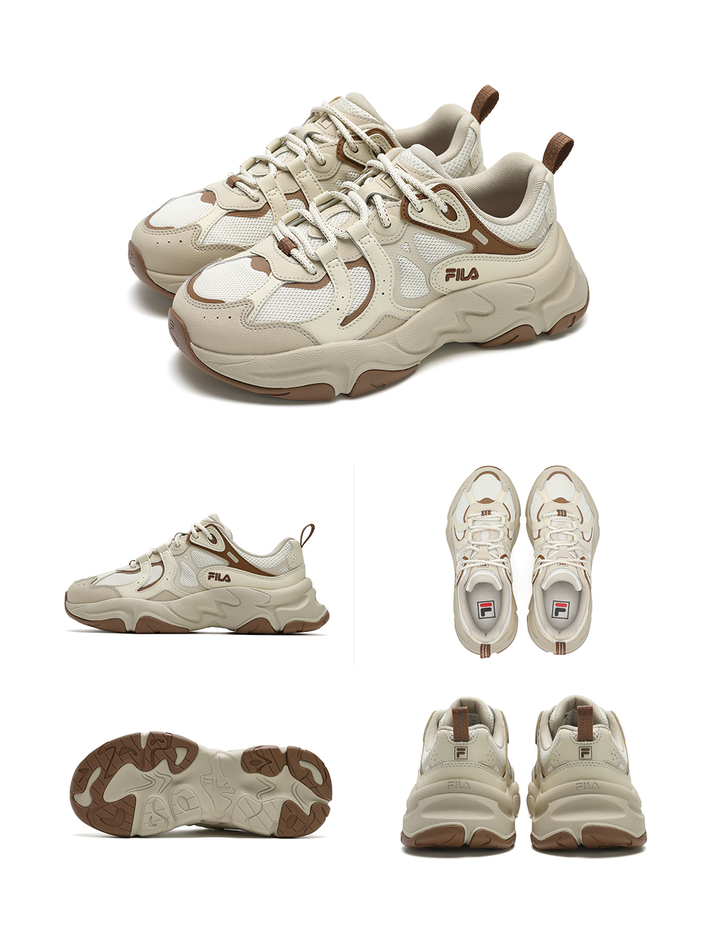 FILA CORE FASHION MARS 3 S Women Sneakers (White / Beige Cream)