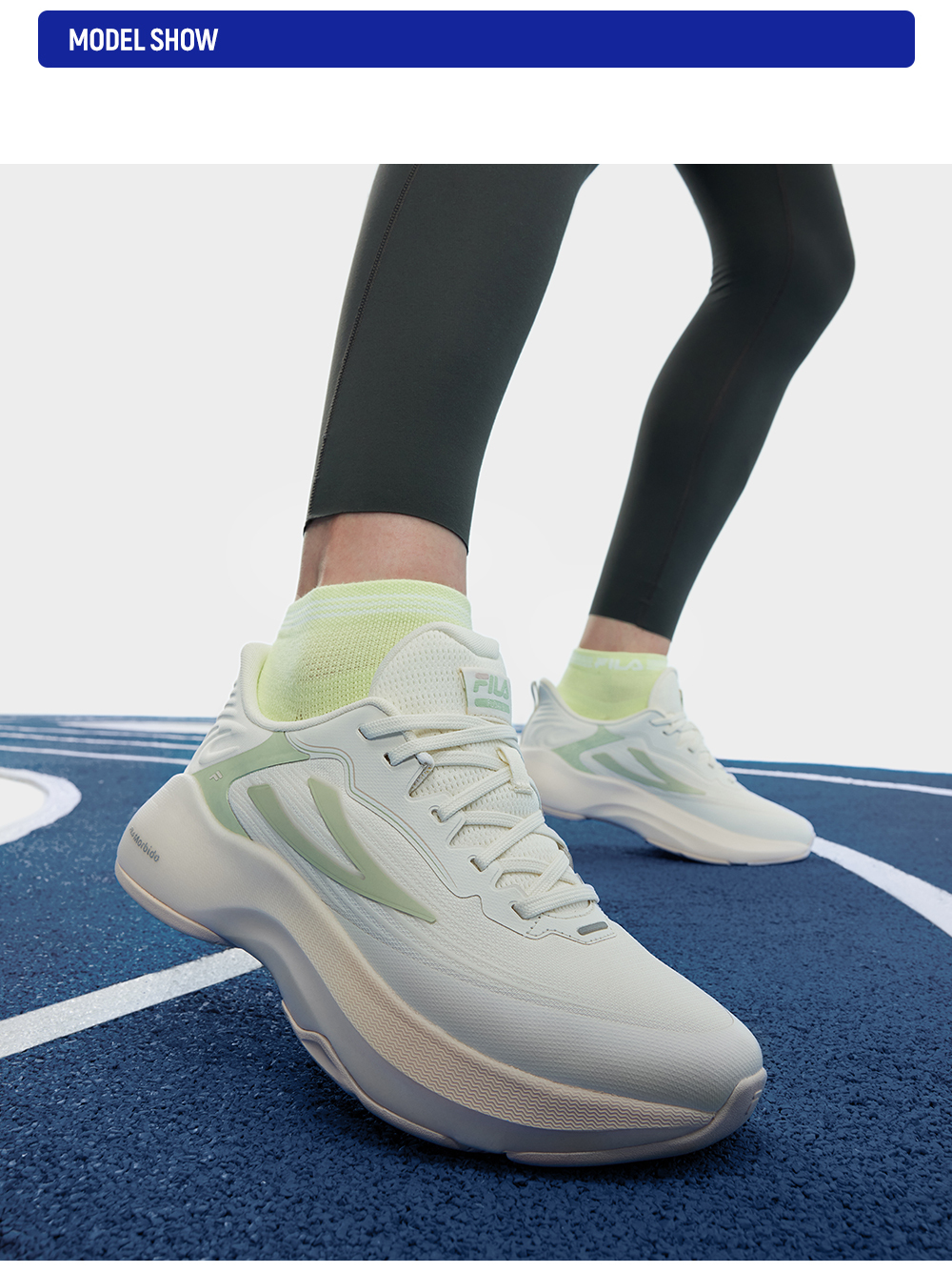 FILA CORE ATHLETICS FLOW 2 Women Sneakers (White)