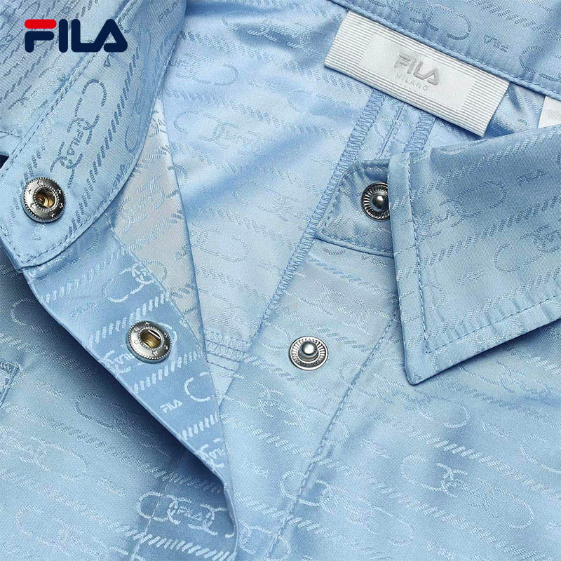 FILA CORE x MILANO Women Long Sleeve Shirt in Blue