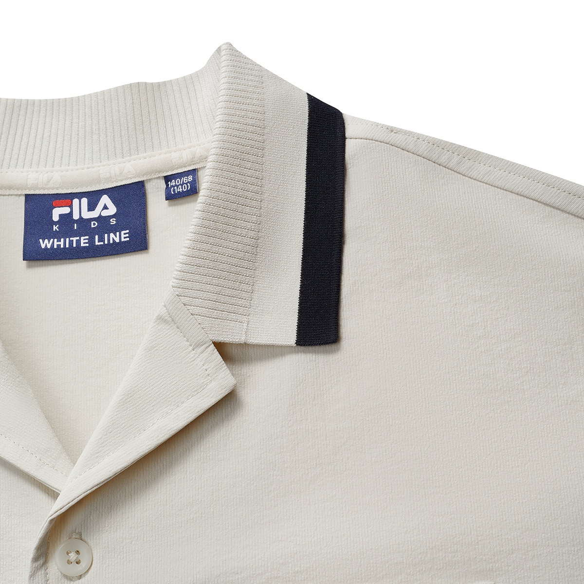 FILA KIDS WHITE LINE WHITE LINE Boys Short Sleeves Shirt