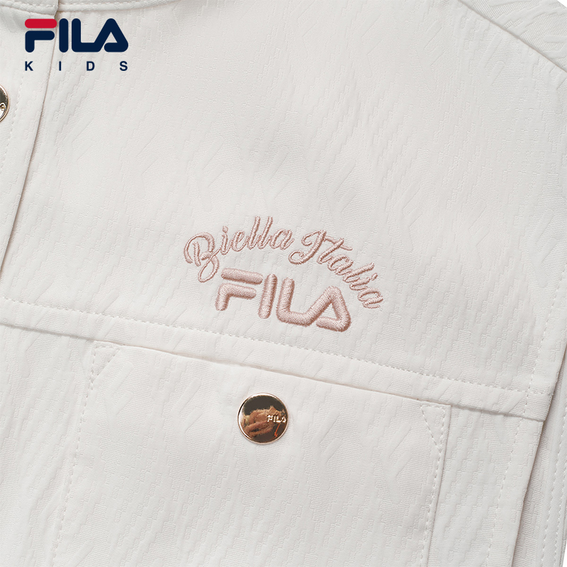 FILA KIDS WHITE LINE Girls Woven Vest