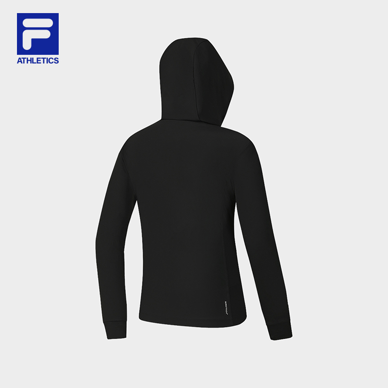 FILA CORE ATHLETICS FILA-FIT WOMEN Women Knit Top (Black)