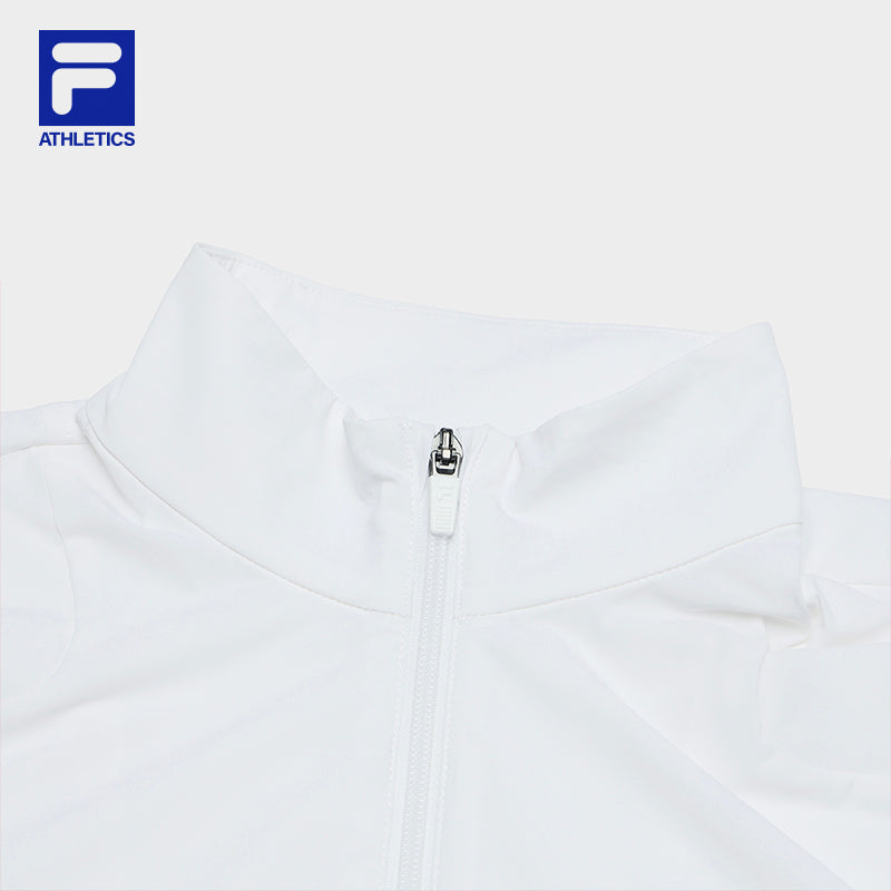 FILA CORE ATHLETICS TENNIS ART IN SPORTS Women Woven Top (White)