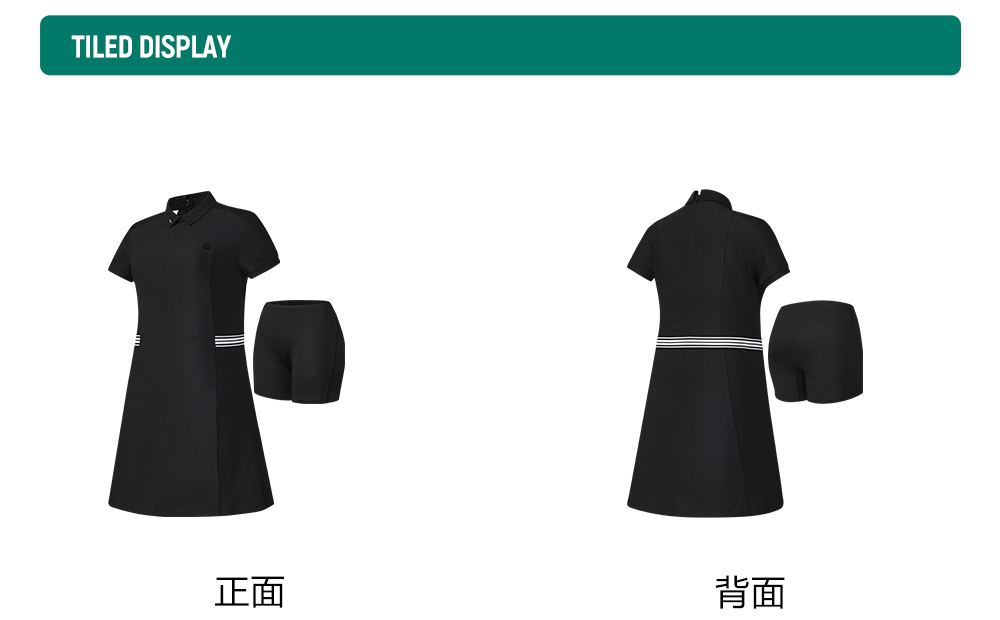 FILA CORE ATHLETICS GOLF2 Women Dress (Black)