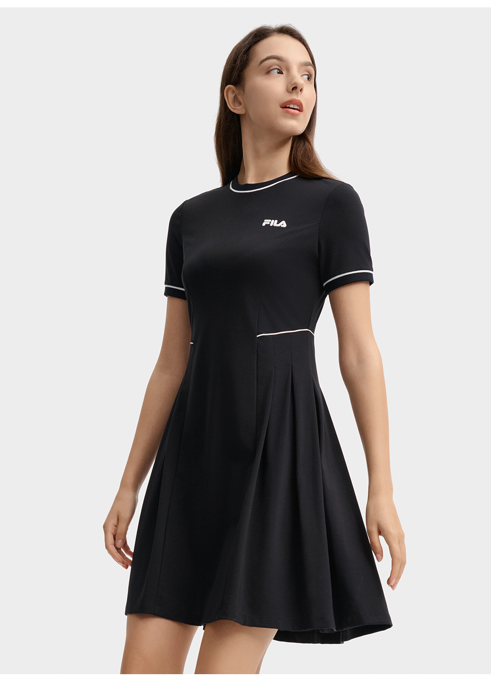 FILA CORE LIFESTYLE HERITAGE Women Dress (Black)