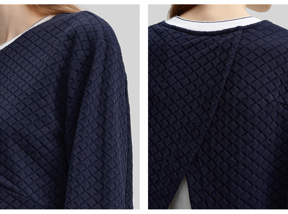 FILA CORE LIFESTYLE FILA EMERALD CHEVAL BLANC COURCHEVEL Women Women's Top (Navy)