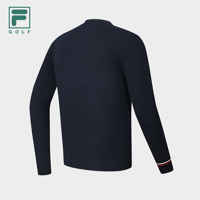 FILA CORE ATHLETICS GOLF Men's Knit Sweater in Navy