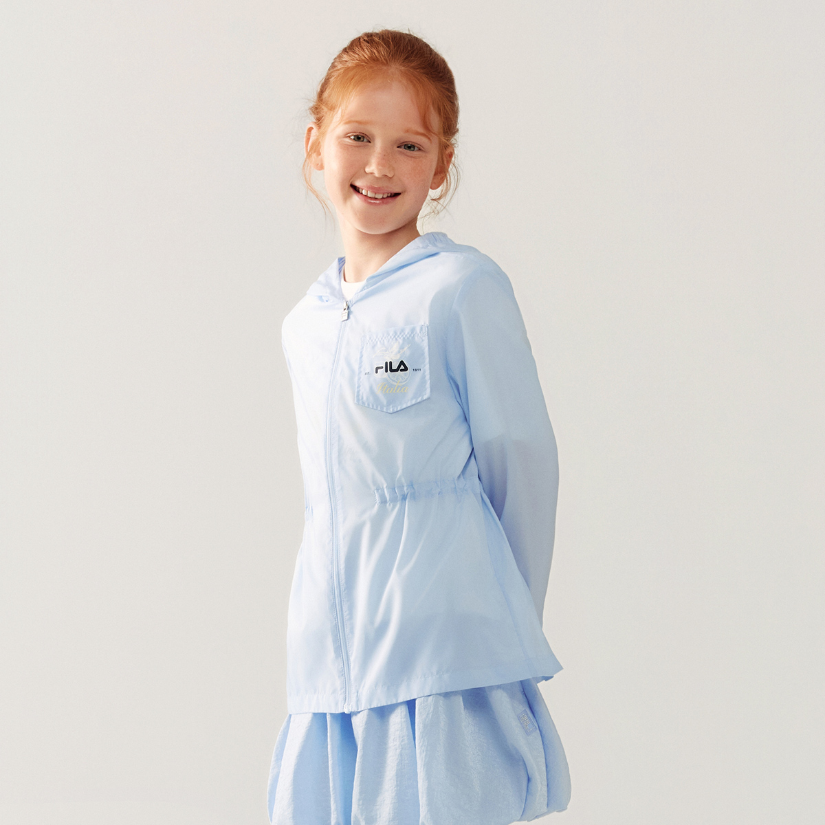 FILA KIDS WHITE LINE Girls Woven Jacket