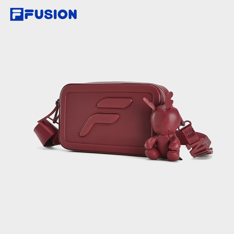 FILA FUSION INLINE CLASSICS Unisex Crossbody Bag in Black