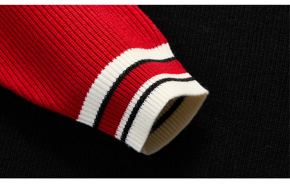 FILA FUSION INLINE CULTURE CNY COLLECTION Unisex Knit Sweater (Black)