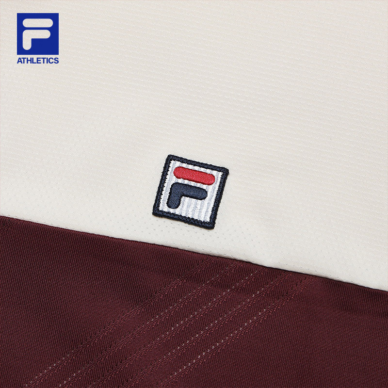 FILA CORE SPORTS ATHLETICS TENNIS Men Short Sleeve Polo in Beige