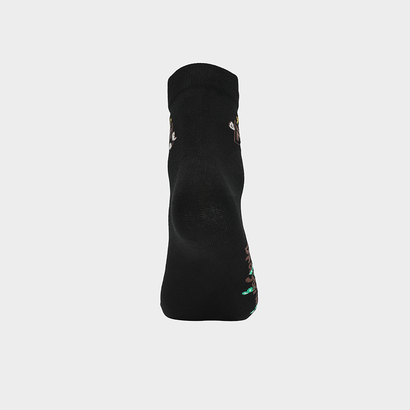 [ CNY Collection ] FILA CORE WHITE LINE ORIGINALE Men's Middle Socks in Black