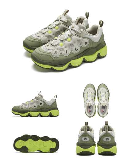 FILA CORE FASHION PEASE Men Sneakers (Yellow / Black / White / Sand)