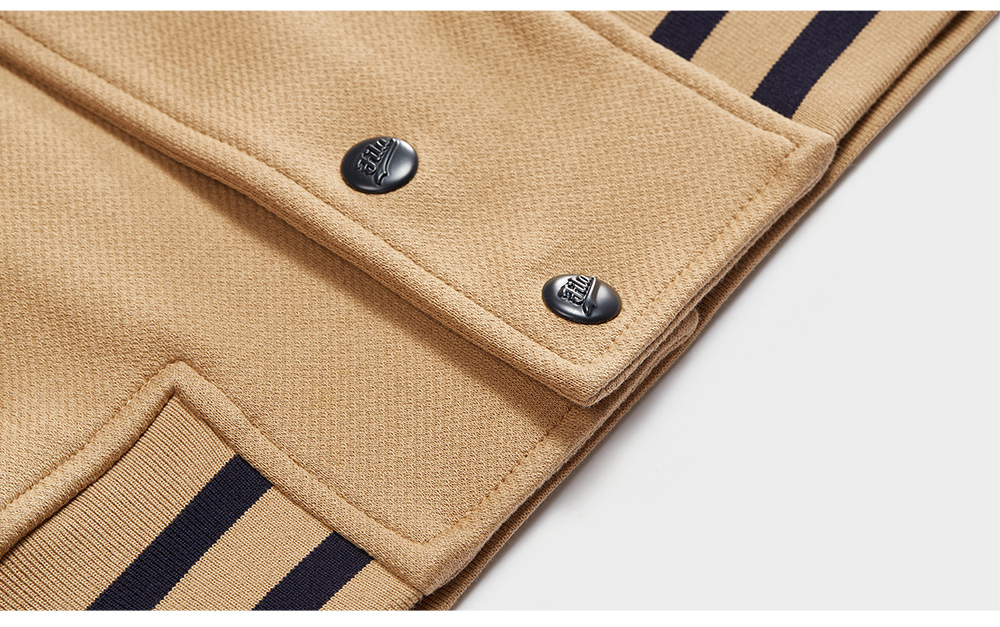FILA FUSION INLINE CULTURE 2 CAMPUS RHAPSODY Unisex Bomber Jacket (Matcha Khaki)