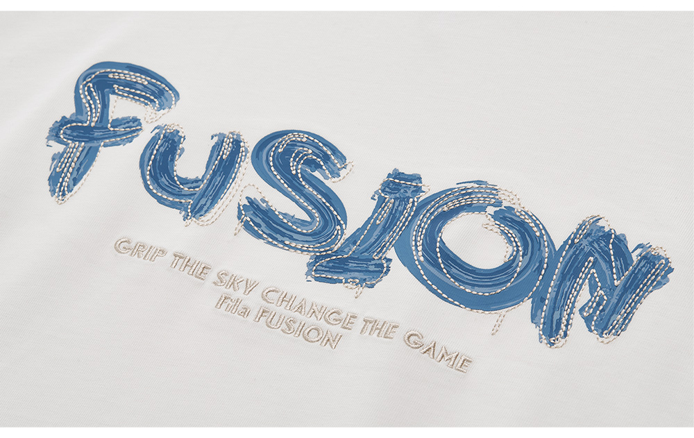 FILA FUSION INLINE FUSION X WORKWEAR SUNBURN GROOVE Men Sweatshirt (White)