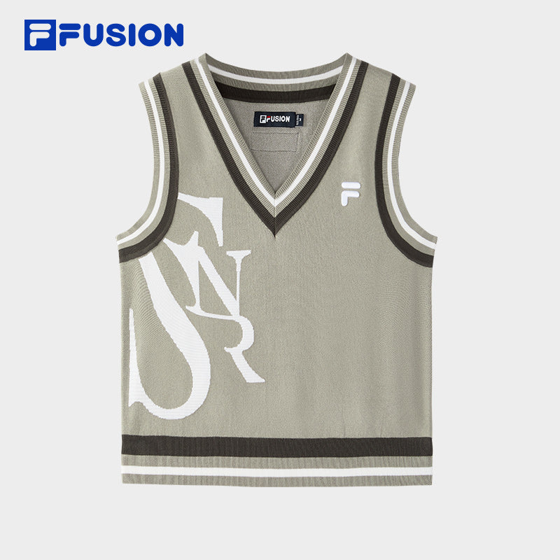 FILA FUSION INLINE FUSIONEER Women Knit Sweater (Ash) – FILA SG