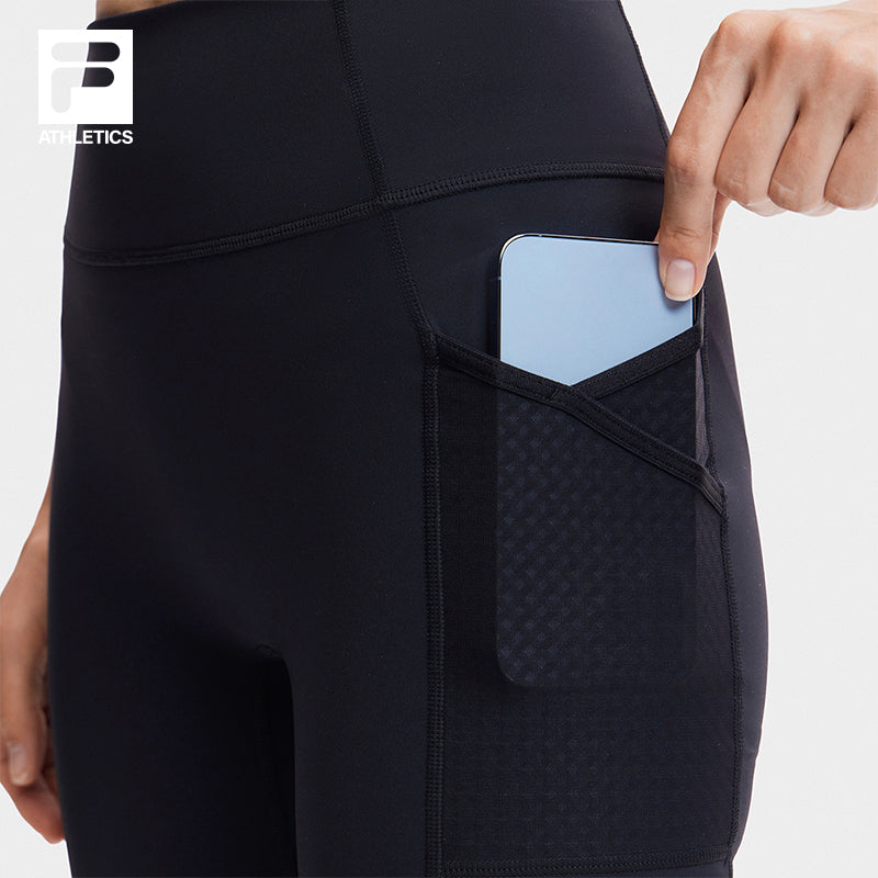 FILA CORE BLACK ATHLETICS FITNESS Women Knit Pants in Black