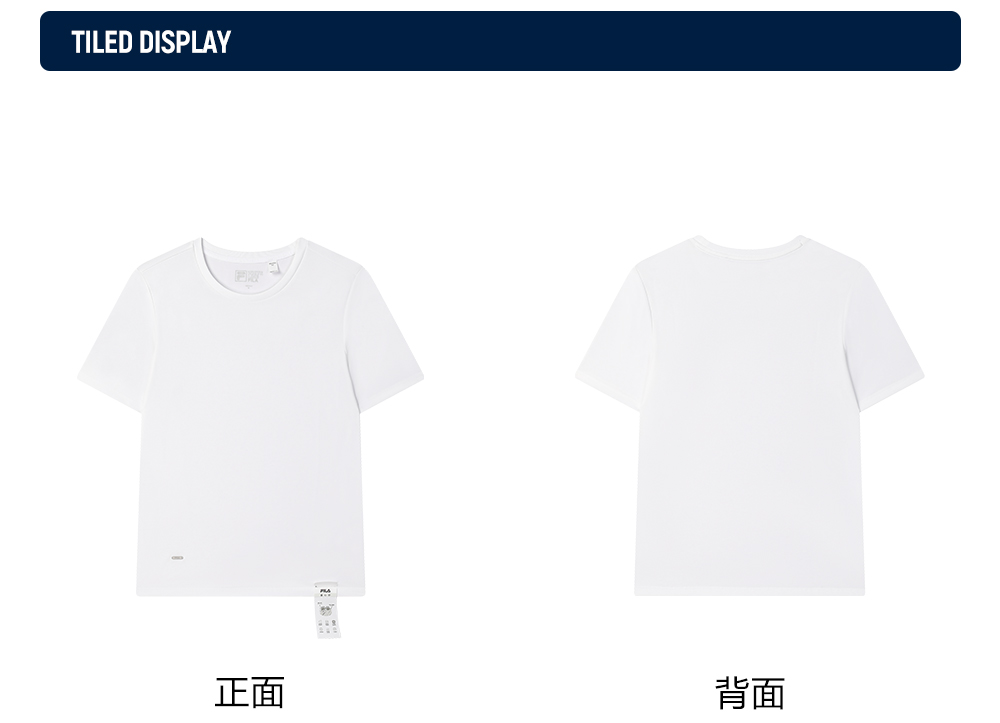 FILA CORE LIFESTYLE WHITE LINE THE GALLERIA VITTORIO EMANUELE II Women Short Sleeves T-Shirt (Light Pink / Black / White)