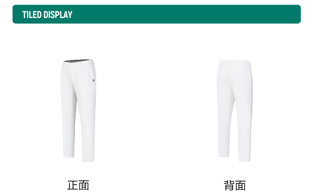 FILA CORE ATHLETICS GOLF SLOPS TO FIELD Men Woven Pants (White)