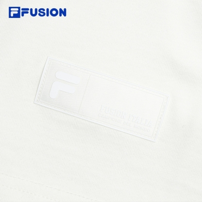 FILA FUSION BASKETBALL INLINE UNIFORM Men's Short Sleeve T-shirt (White / Brown - Cotton)