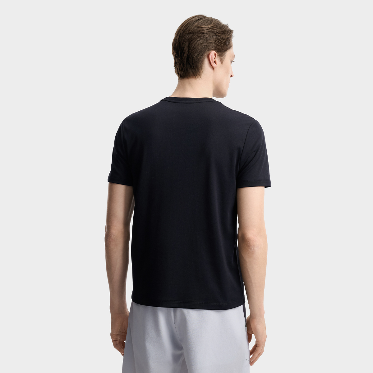 FILA MEN'S WHITE Knitted Short Sleeve Top