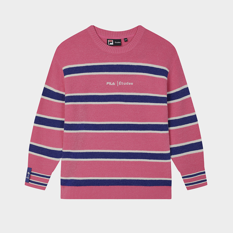 FILA CORE x ETUDES ANOTHER CLUB Women's Sweater in Pink