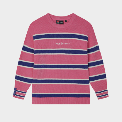 FILA CORE x ETUDES ANOTHER CLUB Women's Sweater in Pink