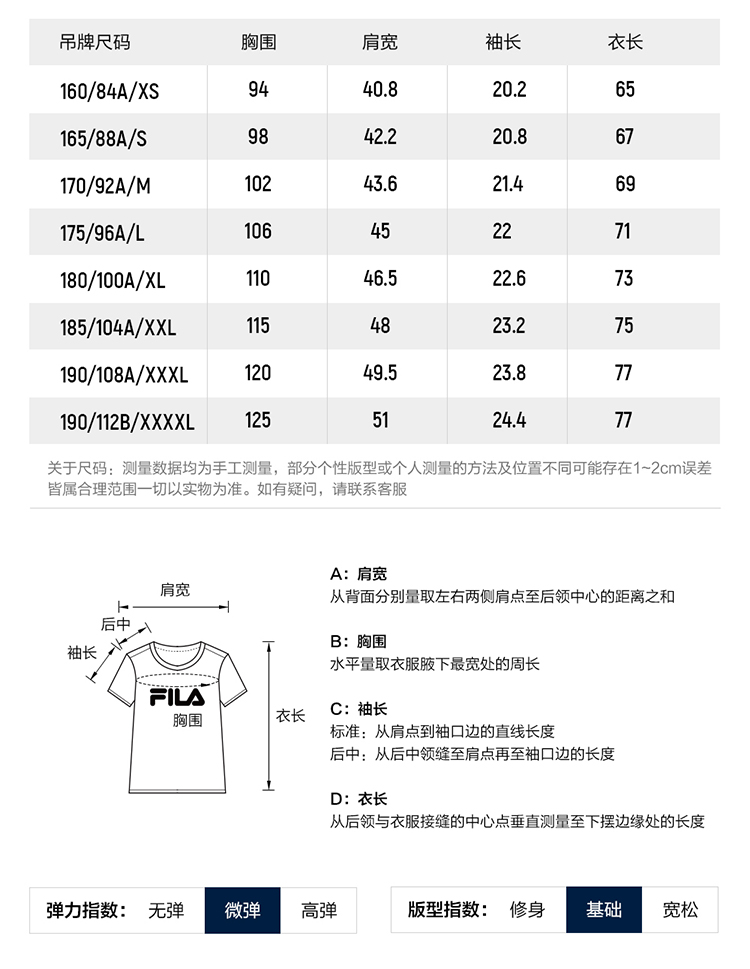 FILA CORE WHITE Weekend City Break Men Short Sleeve T-shirt (Black/Green/White)