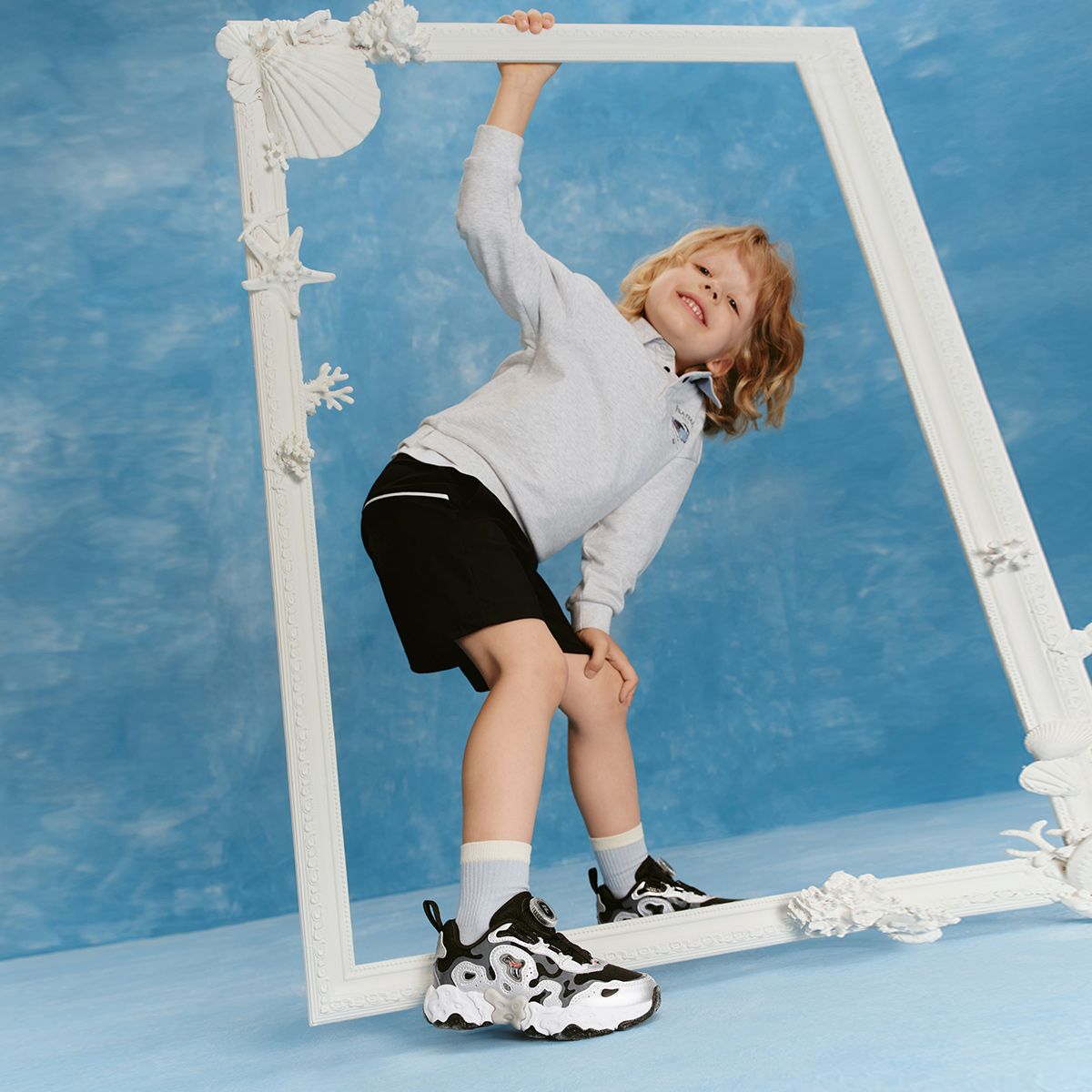 FILA KIDS HERITAGE Boys Retro Running Shoes