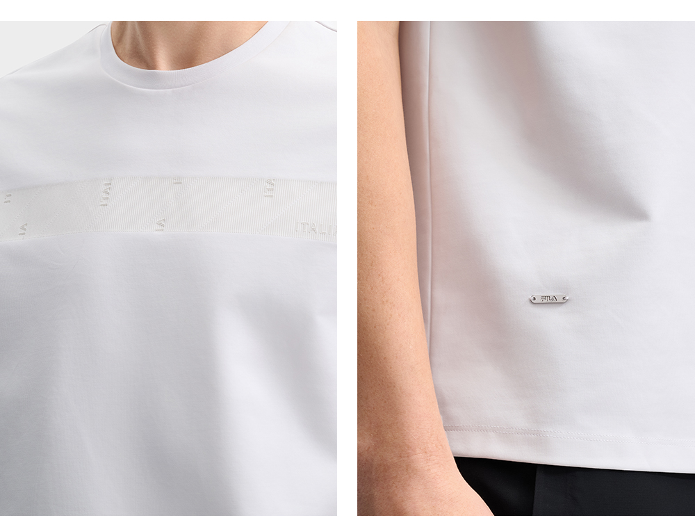 FILA CORE LIFESTYLE BLUE ART BRERA Men Short Sleeves T-Shirt (Black / Grey / White)