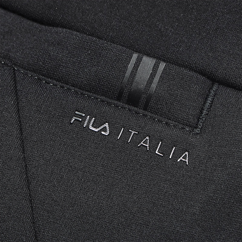 FILA CORE NORDIC POLAR LIGHT & ICEBREAKER CRUISE WHITE LINE BLUE Men Knit Pants in Black