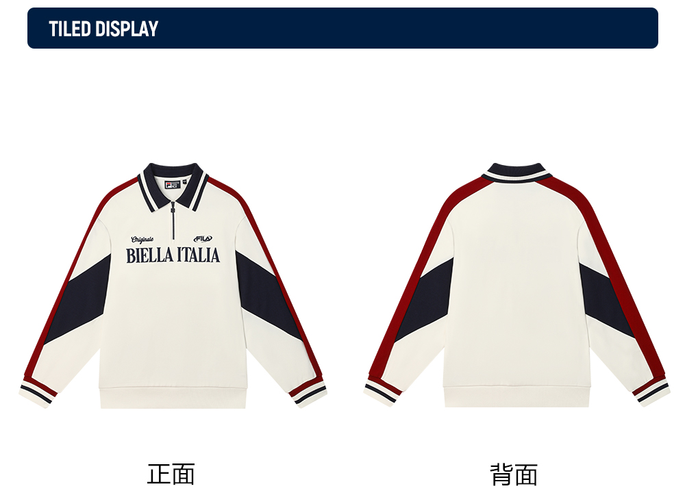 FILA CORE LIFESTYLE FILA ORIGINALE WINTER TENNIS CLUB Men Sweatshirt (Ash)