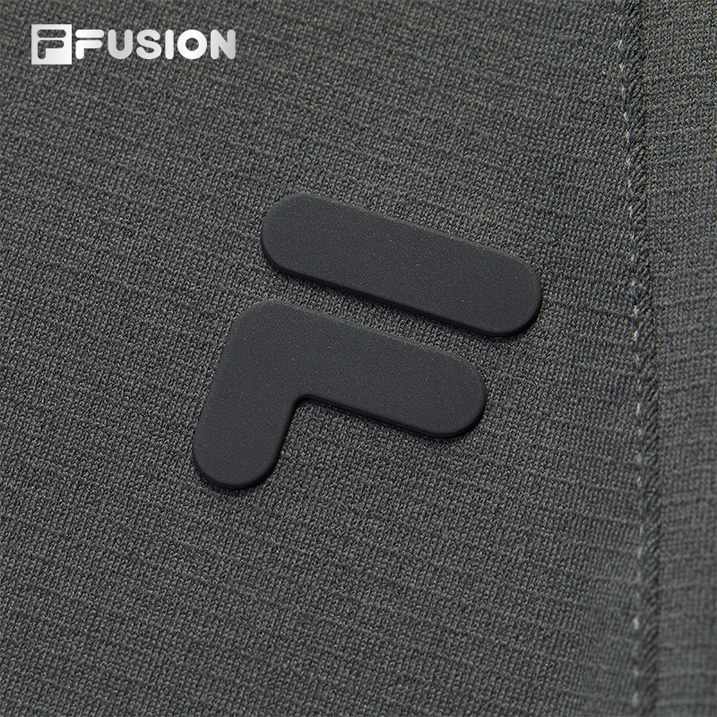 FILA FUSION URBAN TECH Women Short Sleeve T-shirt (Grey/White)