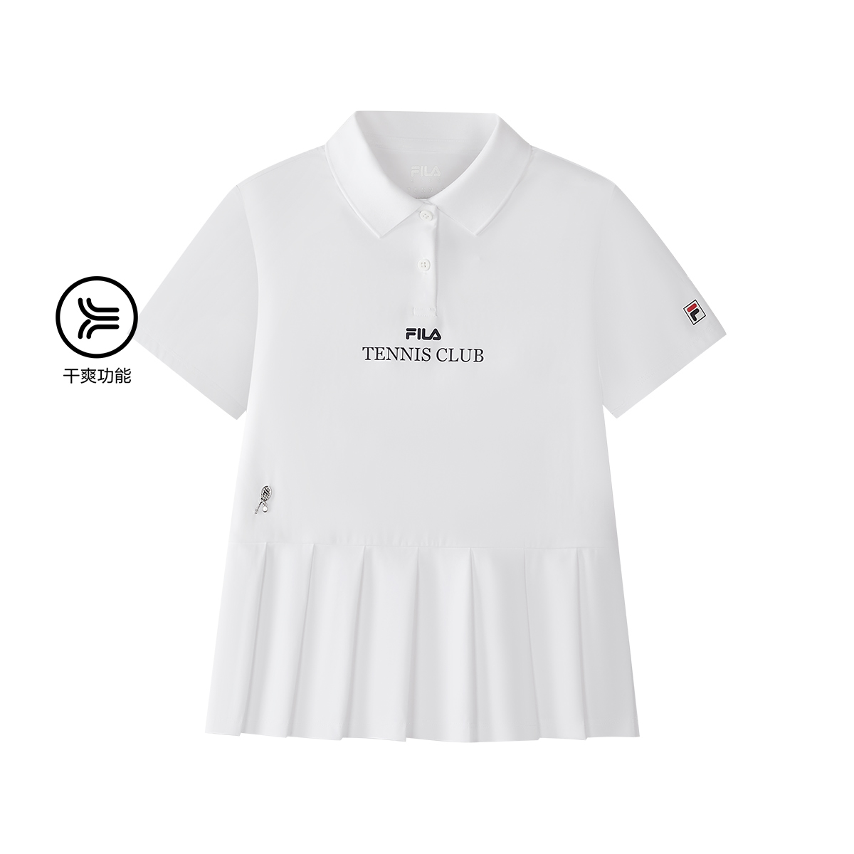 FILA KIDS PERFORMANCE TENNIS Girls Polo T-shirt