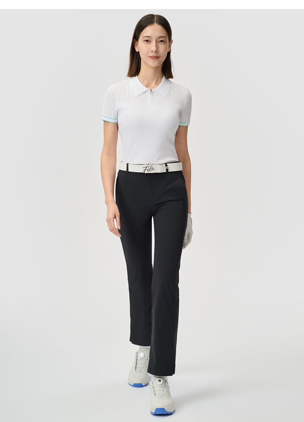 FILA CORE ATHLETICS GOLF Women Woven Pants (Black)