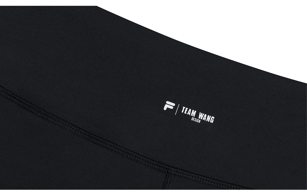 FILA FUSION x TEAM WANG DESIGN Women's Knit Leggings in Black