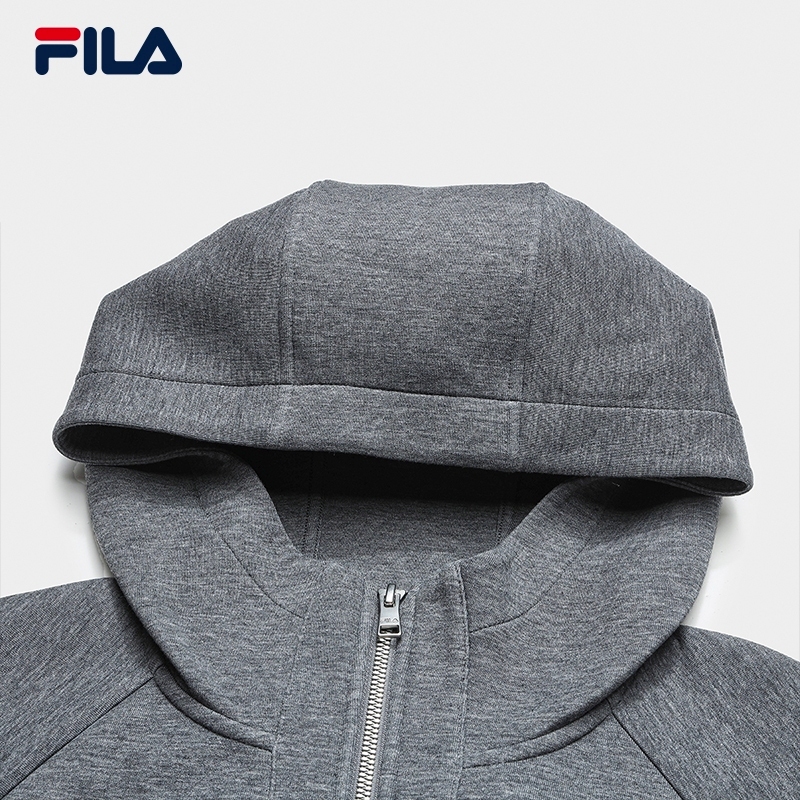 FILA CORE LIFESTYLE WHITE Women Hooded Jacket